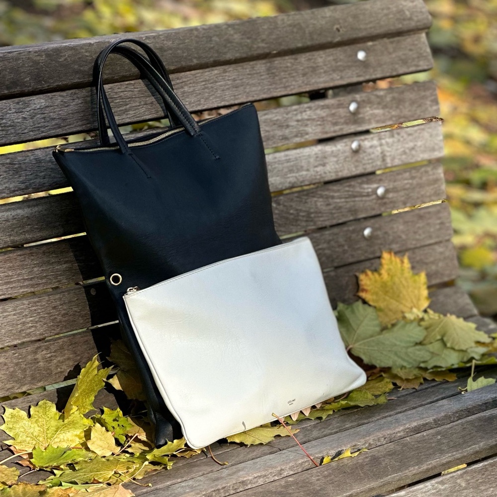 Céline Folded Cabas Tote by Phoebe Philo